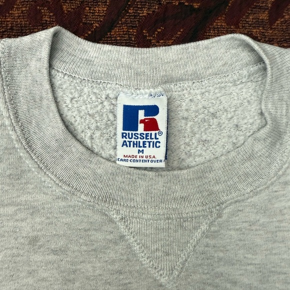 90s Russell Athletic Michigan University Crewneck Sweater - Picture 3 of 6